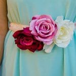 cinturones de flores para boda